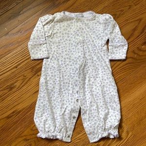 Kissy Kissy convertible pajamas/ night gown. Premie.